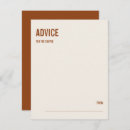 Search for classic wedding advice cards Words of wisdom