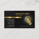 Search for bulb business cards Electrician