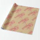 Search for lobster christmas wrapping paper Nautical