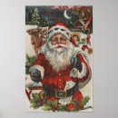 Search for christmas deer posters Santa