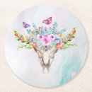 Search for skull coasters Butterflies