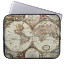 Search for ancient maps laptop cases World