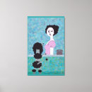 Search for poodle canvas prints Funny