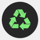 Search for love logo stickers Green