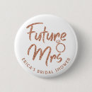 Search for rose gold badges Bridal shower