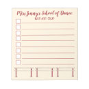 Search for ballet notepads Ballerina