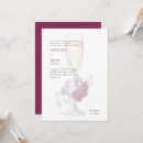 Search for champagne glass invitations Floral