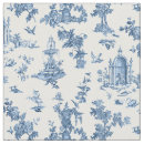 Search for blue toile fabric Toile de jouy