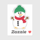 Search for snowman top hat stickers Scarf