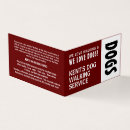 Search for canines business cards Animal care