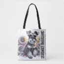 Search for miniature schnauzer tote bags Puppy