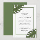 Search for palm tree rehearsal dinner invitations Simple
