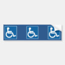 Search for wheelchair bumper stickers Symbol