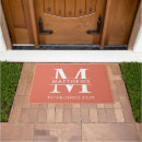 Search for housewarming doormats Initial