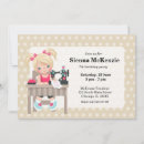 Search for sewing birthday invitations Seamstress