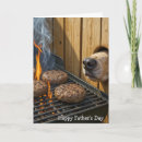 Search for funny burger cards Dog