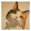 Search for calico cat posters Tortoiseshell and white