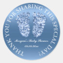 Search for blue baby feet stickers Glitter