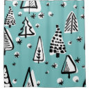 Search for vintage christmas shower curtains Illustration