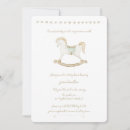 Search for vintage carousel invitations Pony