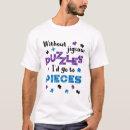 Search for puzzle pieces tshirts Funny