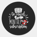 Search for cancelled stickers Subscription