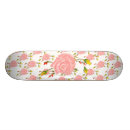 Search for rose flower skateboards White