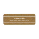 Search for wood rustic return address labels Trendy