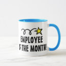 Search for employee of the month mugs Appreciation