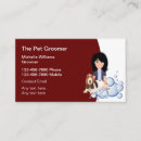 Search for bubble bath business cards Groomer