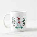 Search for snowman illustration mugs White