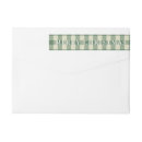 Search for gingham return address labels Elegant