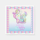 Search for mermaid napkins For kids