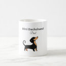 Search for miniature dachshund mugs Doxie