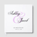 Search for purple wedding guest books Elegant