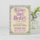 Search for art nouveau save the dates Floral