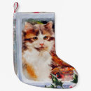 Search for calico christmas stockings Kitten