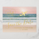 Search for sunset beach invitations Modern