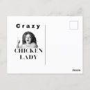 Search for funny lady postcards Chicken