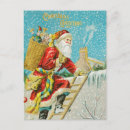 Search for victorian christmas postcards Santa