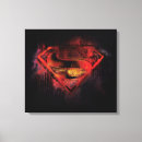 Search for superman canvas prints S shield