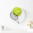 Search for sports nursery clocks Tennis