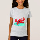 Search for cartoon red crab clothing For kids