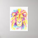 Search for colorful lion art Cute