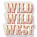 Search for vintage western stickers Typography