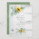 Search for boho sunflowers wedding invitations Country