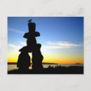 Search for inukshuks postcards Vancouver