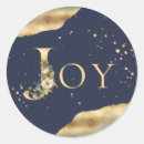 Search for gold foil christmas stickers Joy