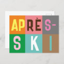 Search for retro ski postcards Skier