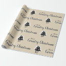 Search for beige christmas wrapping paper Country